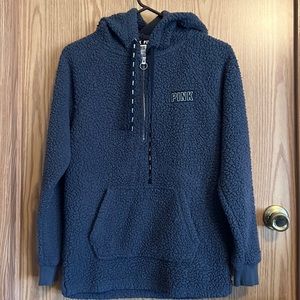 VS Pink XS Sherpa Hoodie